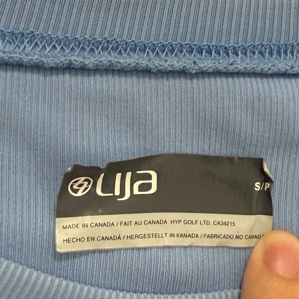 Lija Light Blue Tank Top Size Small - Picture 3 of 5